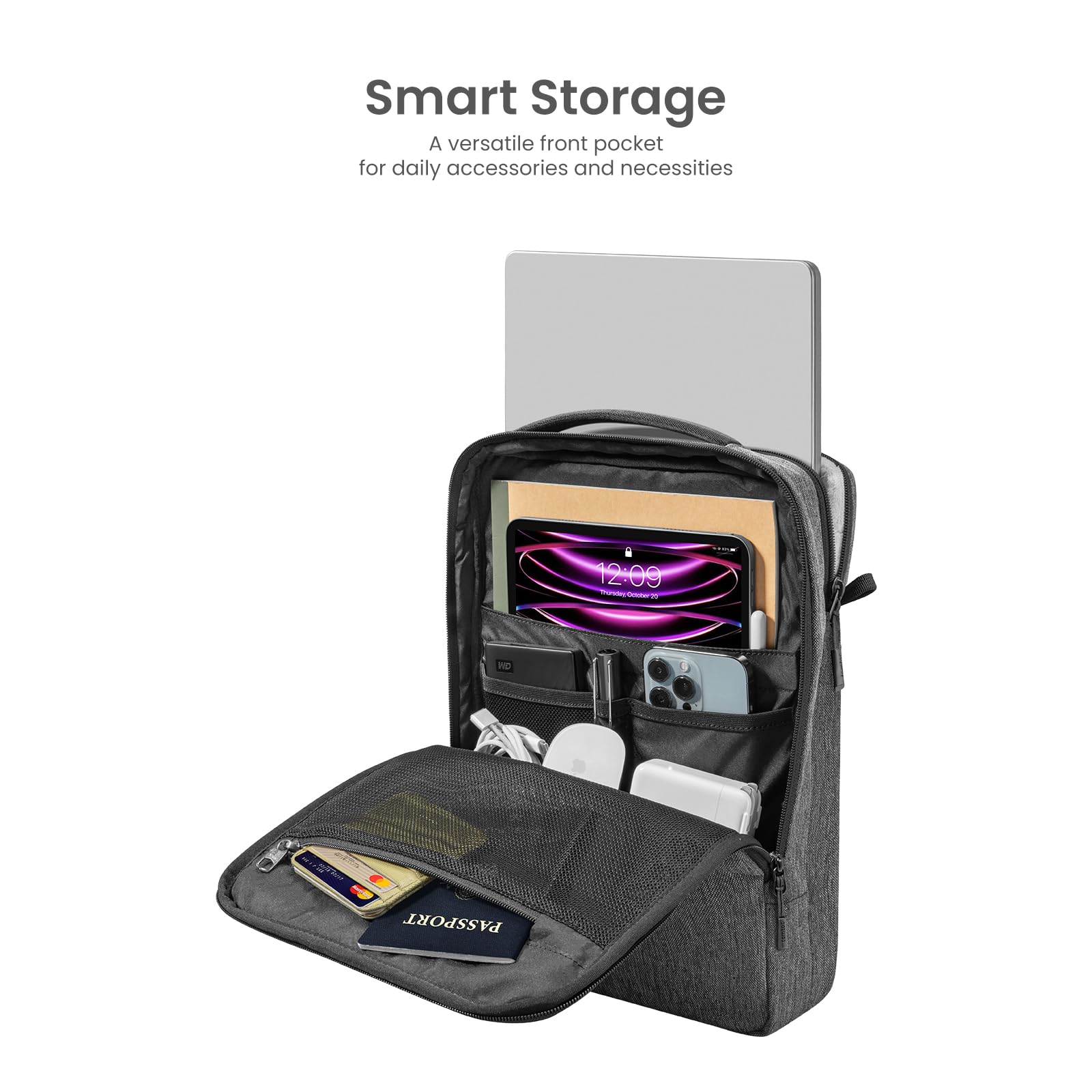 DefenderACE-A04 Laptop Shoulder Bag For 14-16 Inch MacBook Pro/Air, M5/M4, Cordura Ballistic Nylon - Image 5