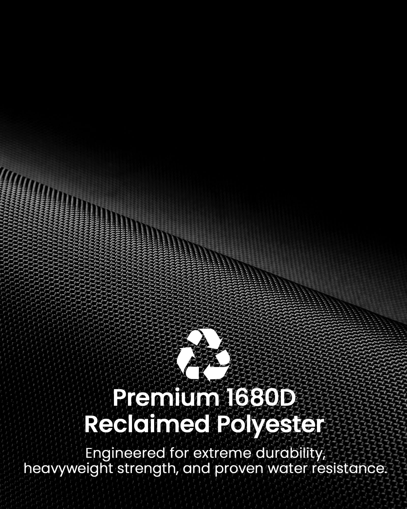 tomtoc Electronic Organizer Accessory Pouch for MacBook Charger, Cables, Power Bank, Hard Drive, Cords, Water-resistant Storage Bag with Removable Card Slots for USB Adapter, Memory Card, Black - Image 5