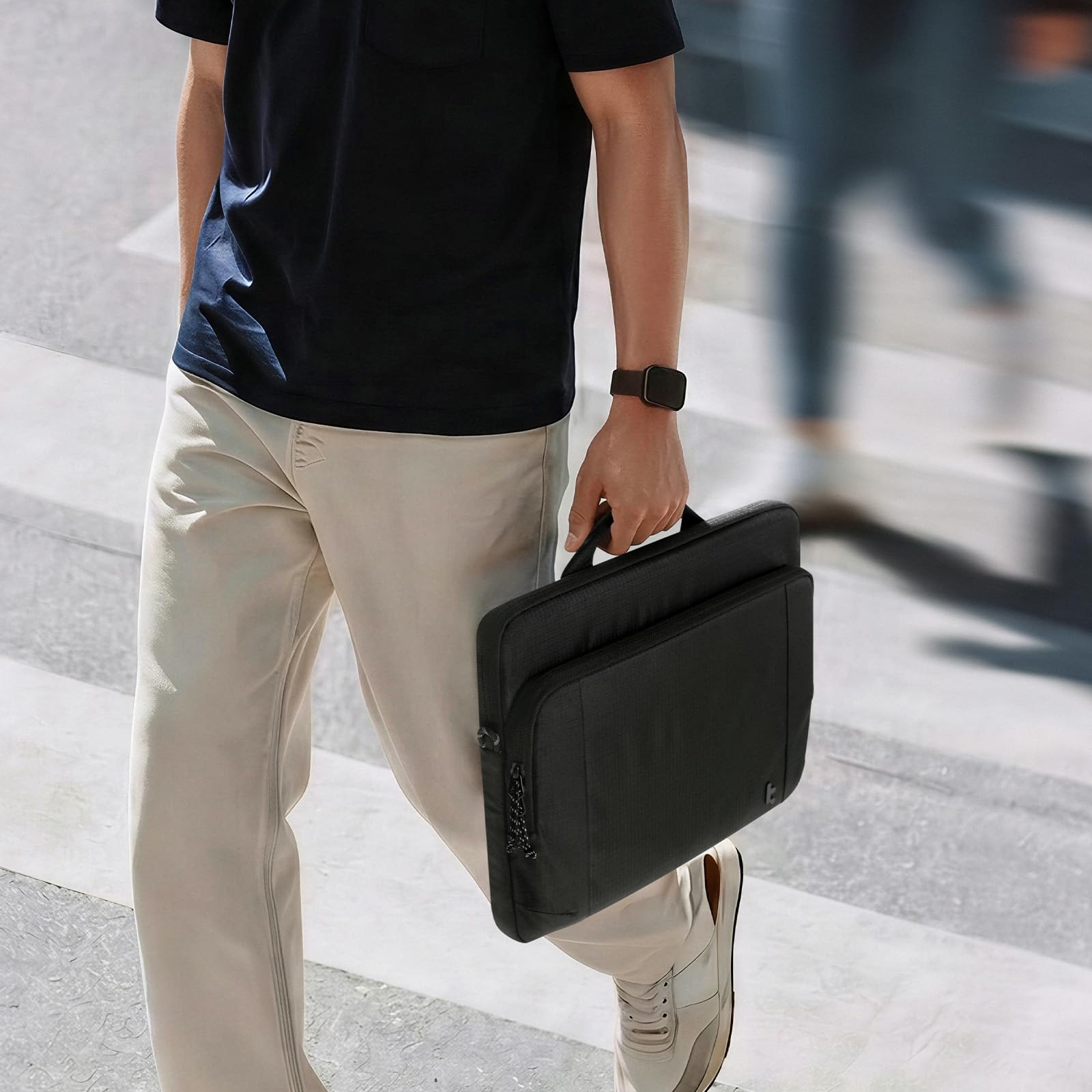 tomtoc 360° Protective Laptop Case for 13-inch MacBook Air M5/A3449 (2026), M4/A3240, M3/A3113, M2/A2681, M1/A2337, Water-Resistant Case with CornerArmor, Fits 13-inch MacBook Neo & Surface Pro/Laptop - Image 9