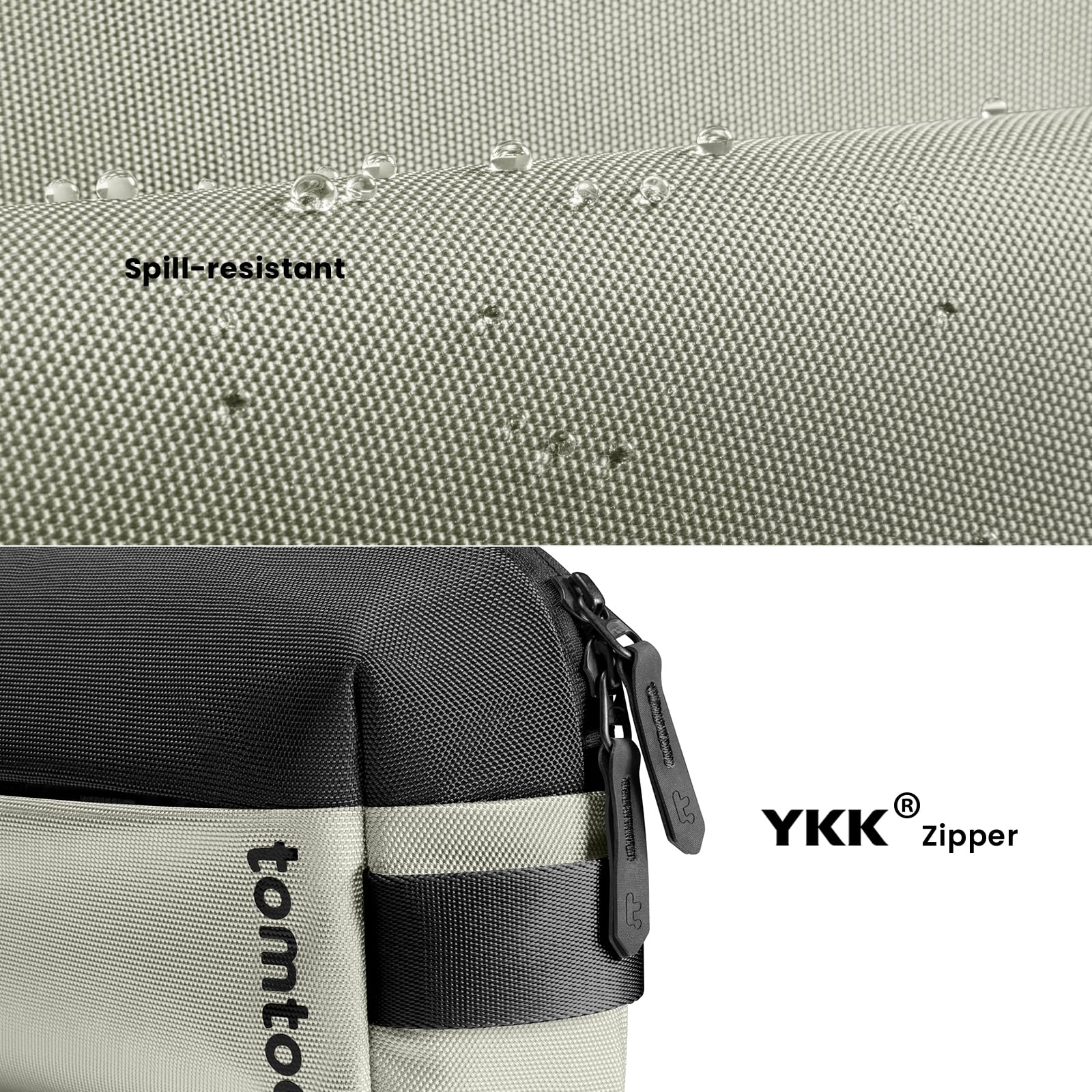 tomtoc Compact EDC Sling Bag 3L-10L, Minimalist Crossbody Bag Chest Shoulder Pack for Men Women, X-pac/Recycled Polyester - Image 7