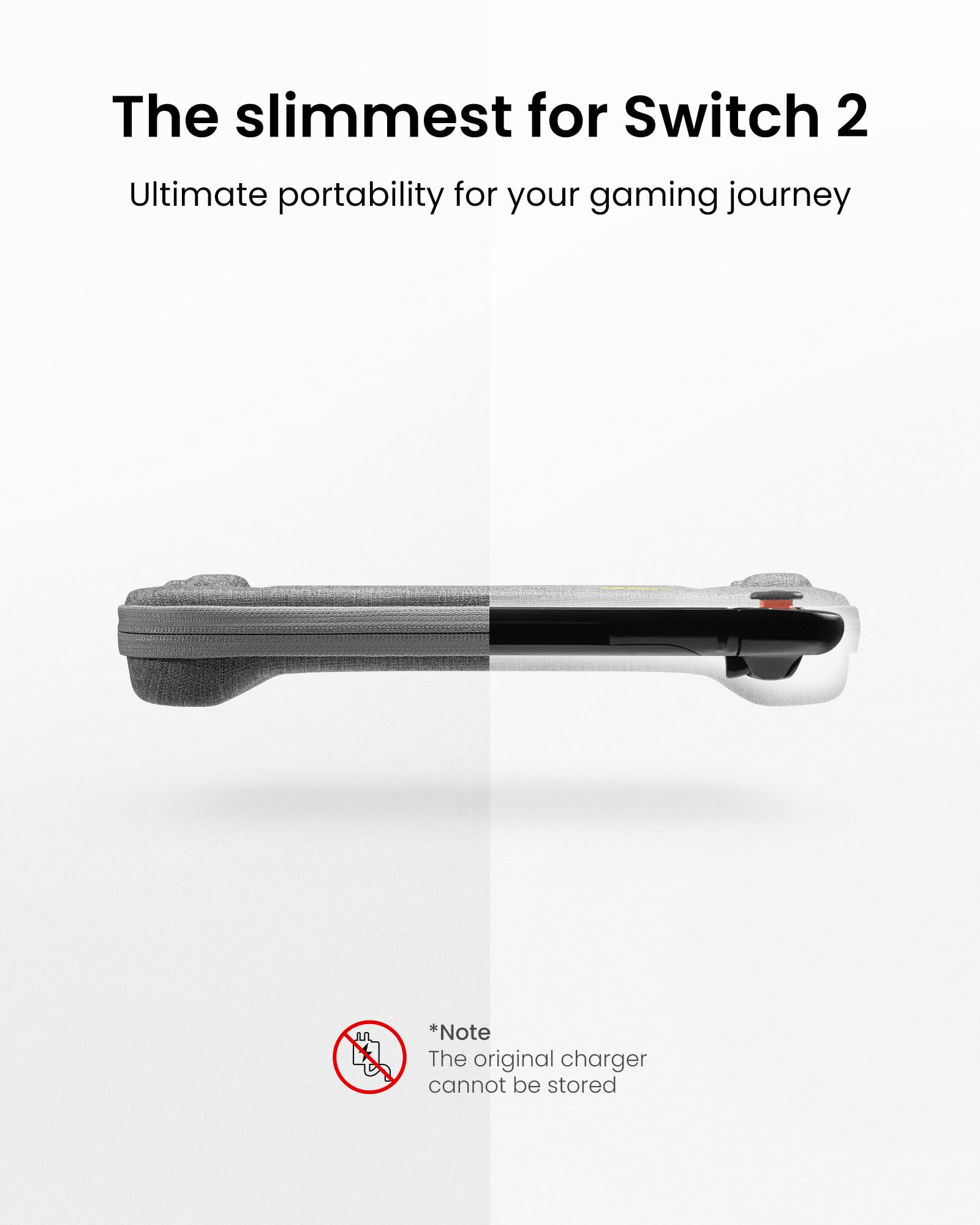 tomtoc G50 Switch 2 JoyCarry Kit -G50 Sling Crossbody Bag and G05S3 Slim Case for Nintendo Switch 2, Protective Travel Carrying Gaming Pouch - Image 5