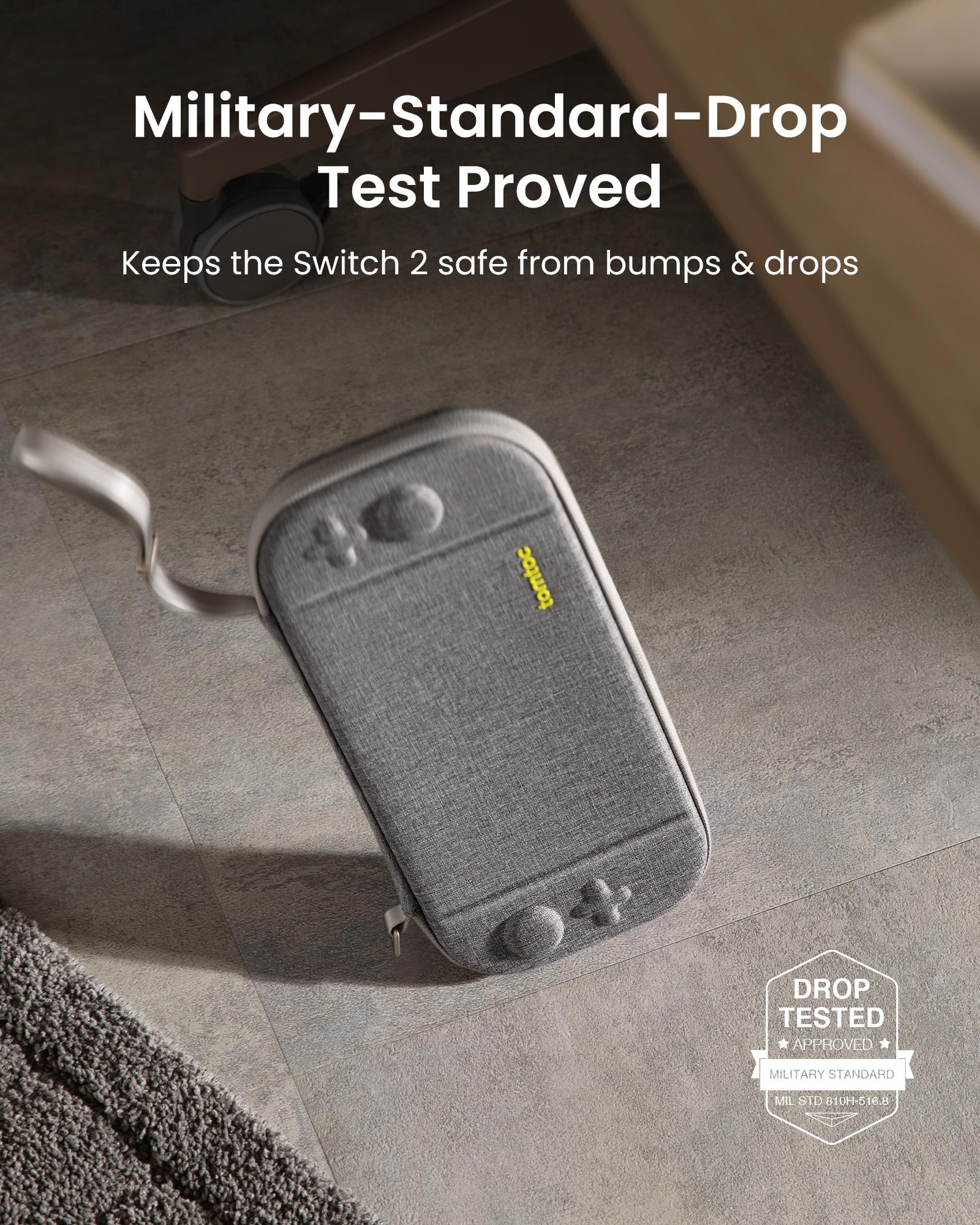 tomtoc G50 Switch 2 JoyCarry Kit -G50 Sling Crossbody Bag and G05S3 Slim Case for Nintendo Switch 2, Protective Travel Carrying Gaming Pouch - Image 6