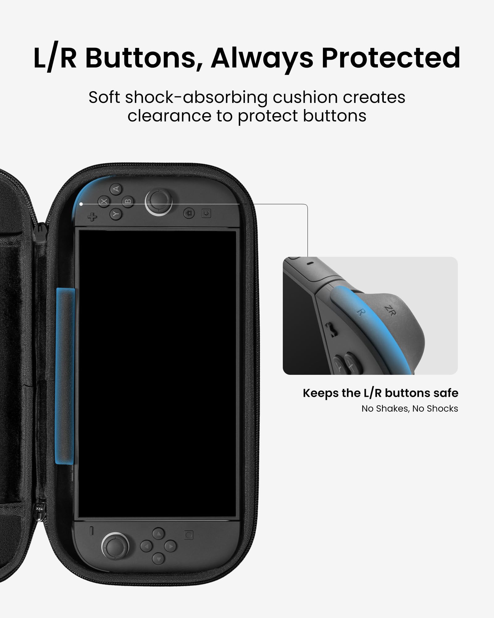 tomtoc G50 Switch 2 JoyCarry Kit -G50 Sling Crossbody Bag and G05S3 Slim Case for Nintendo Switch 2, Protective Travel Carrying Gaming Pouch - Image 7