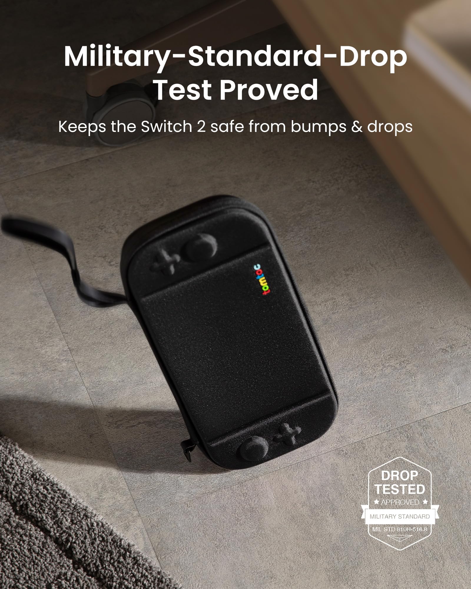 tomtoc G50 Switch 2 JoyCarry Kit -G50 Sling Crossbody Bag and G05S3 Slim Case for Nintendo Switch 2, Protective Travel Carrying Gaming Pouch - Image 6