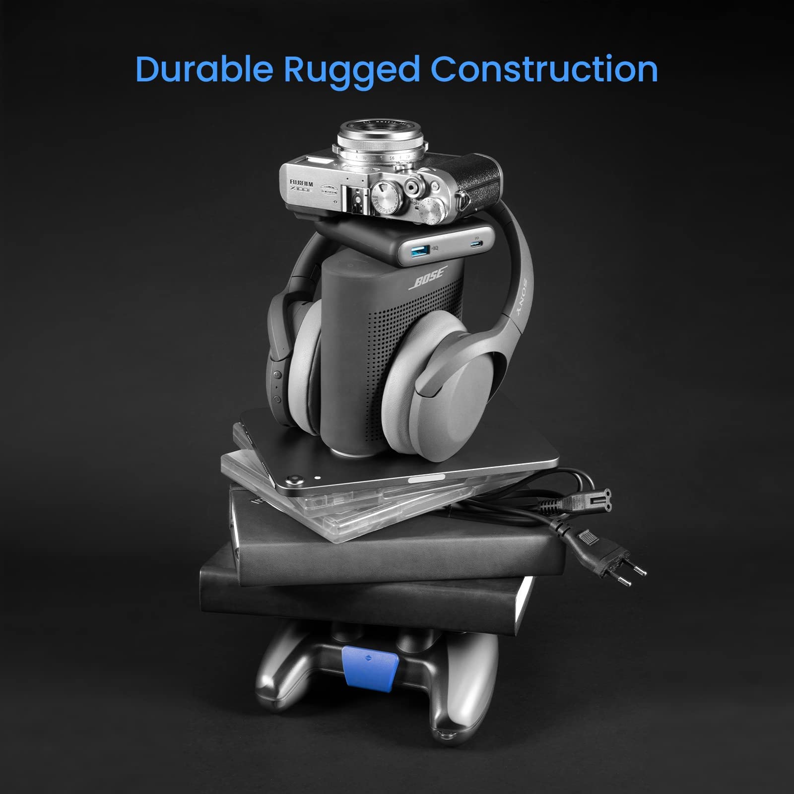 tomtoc Protective Case for PS5/PS5 Pro Controller, Hard Shell Joystick Protector for Playstation 5 DualSense Wireless Remote, Shock-Proof, Dust-Resistant, Anti-scratch, Protective Cover - Image 7