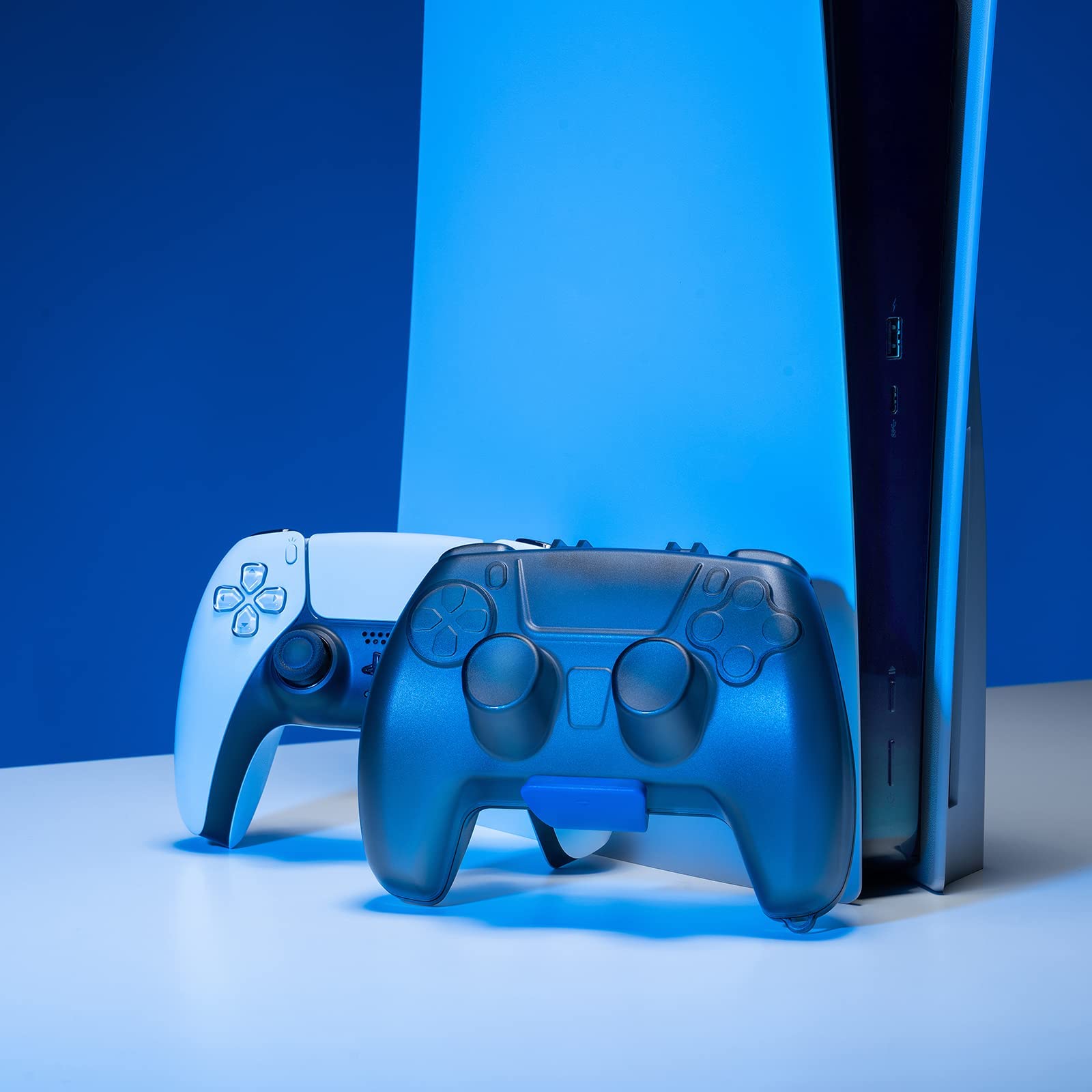 tomtoc Protective Case for PS5/PS5 Pro Controller, Hard Shell Joystick Protector for Playstation 5 DualSense Wireless Remote, Shock-Proof, Dust-Resistant, Anti-scratch, Protective Cover - Image 8