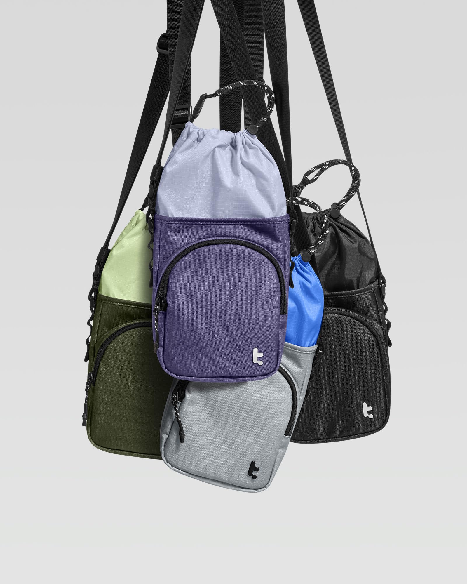 tomtoc Sling Crossbody Bag for Nintendo Switch 2/ Switch OLED Slim Case, Protective Travel Chest Carrying Gaming Pouch - Image 8